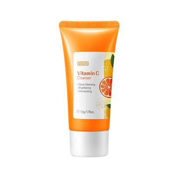 Vitamin C Facial Cleanser Moisturizing Anti Acne Foam Face Wash