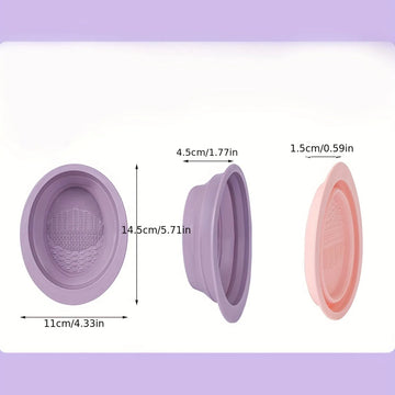 Silicone Folding Makeup Brush Cleaner