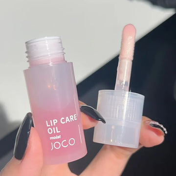 Non-sticky Moisturizing Fragrance Transparent Lip Oil Glass